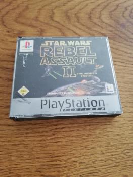 Star Wars : Rebel Assault II Playstation 1 SLES 00584 Platinum ohne Anleitung USK ab 16 Jahren